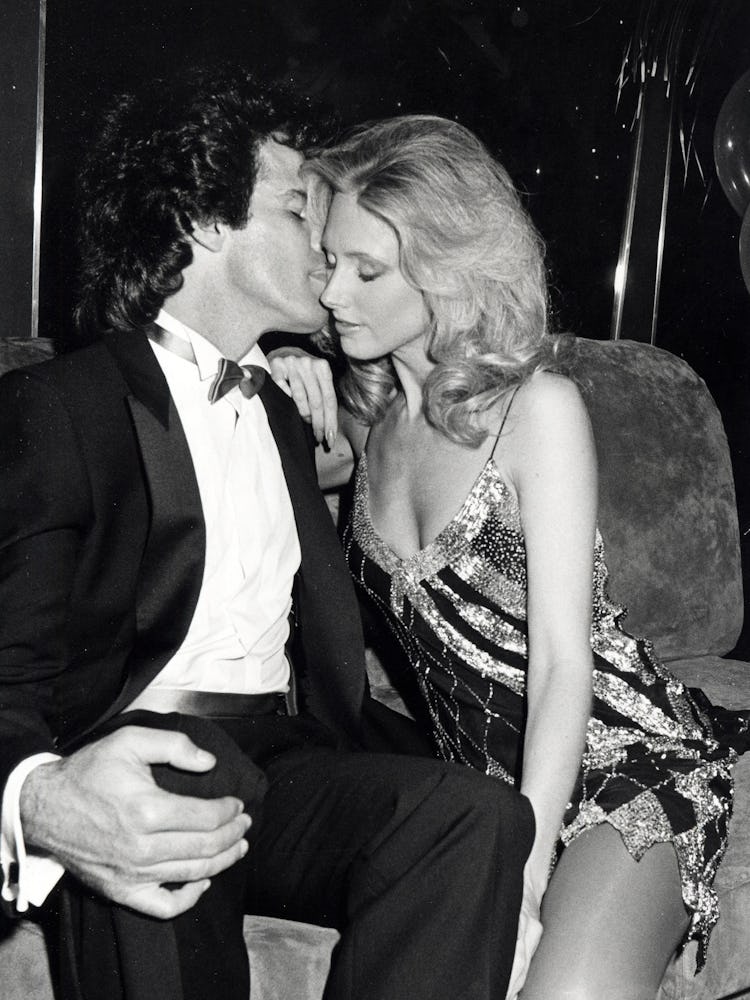 Craig Denault and Morgan Fairchild during Regine’s New Year’s Eve Party