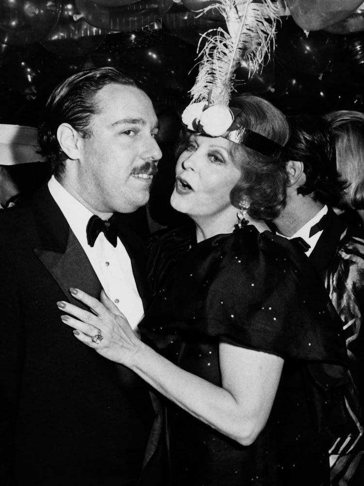 Arlene Dahl and Marc Rosen at the New Year’s Eve Party at Regine’s in New York City