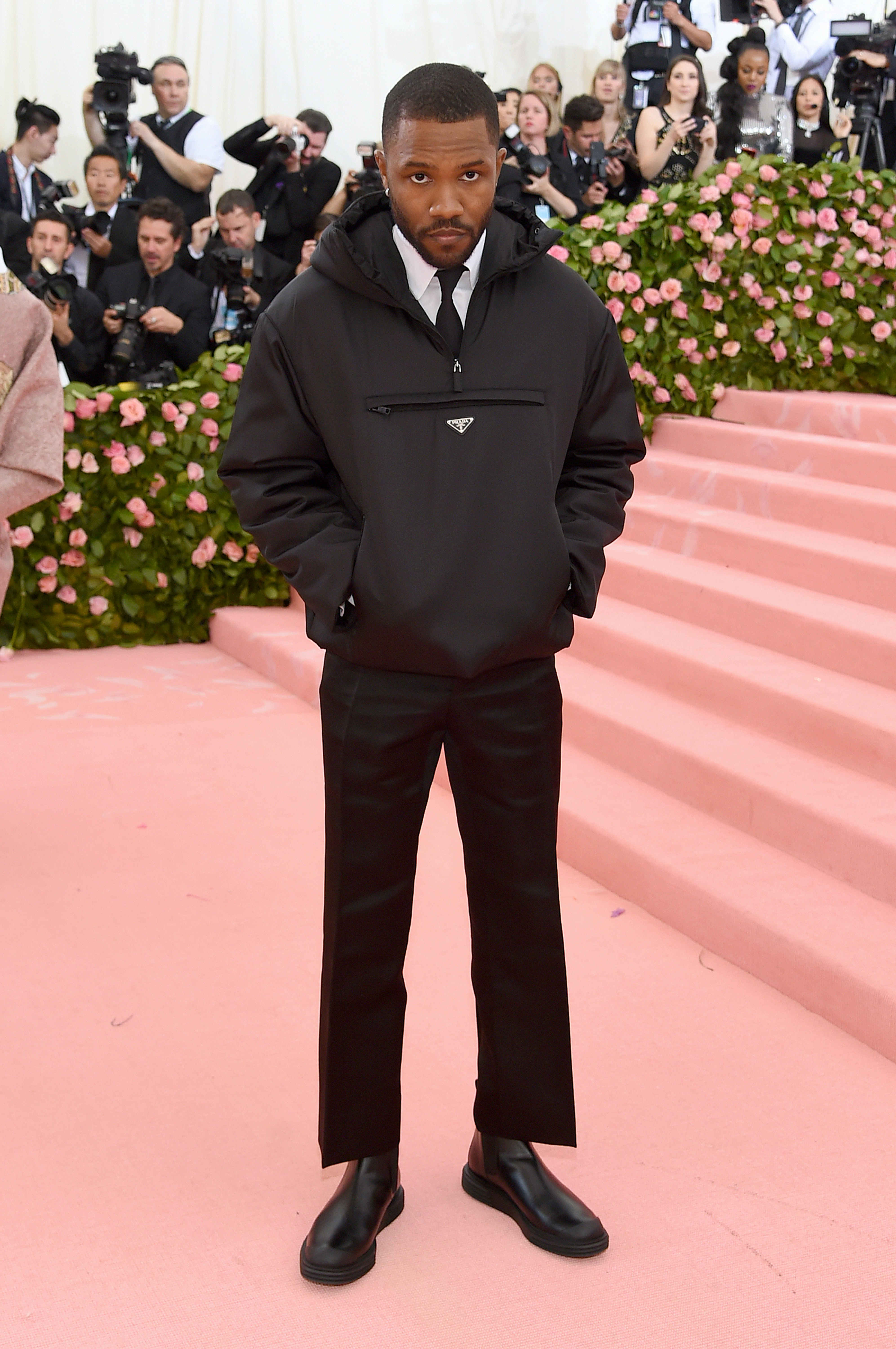 frank ocean met gala prada jacket