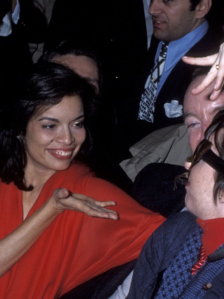 Bianca Jagger and Liza Minnelli at Studio 54’s New Year’s Eve Party