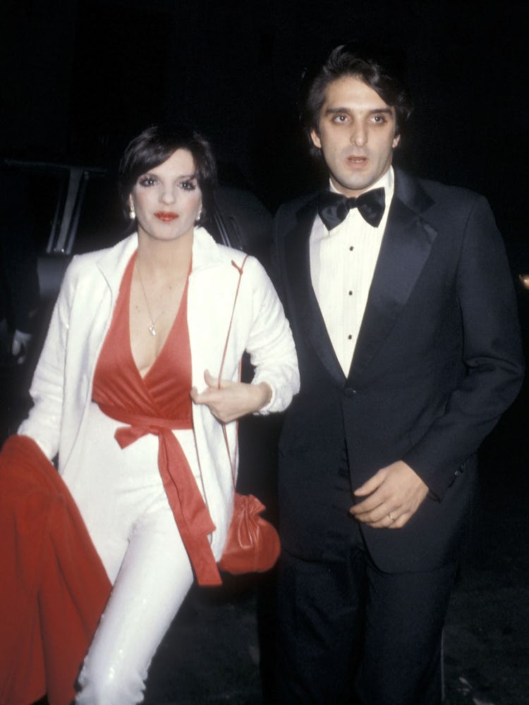 Liza Minnelli and Mark Gero at a New Year’s Eve Party