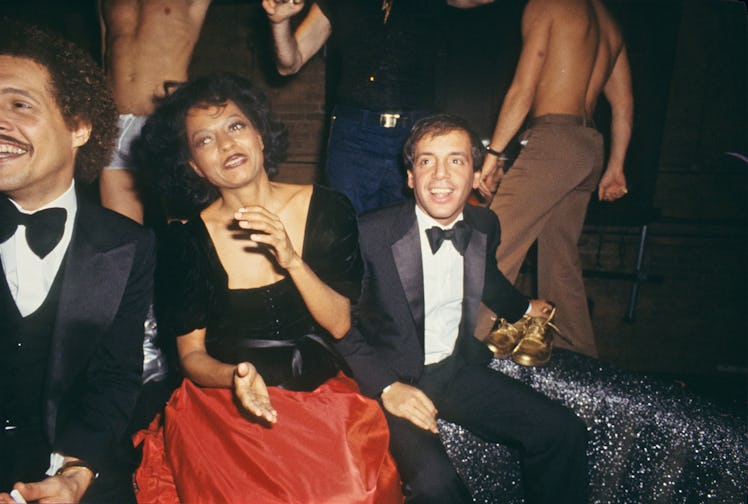 Lionel Ritchie and Diana Ross at the Studio 54 1978 New Year’s Eve party