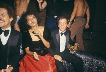 Lionel Ritchie and Diana Ross at the Studio 54 1978 New Year’s Eve party
