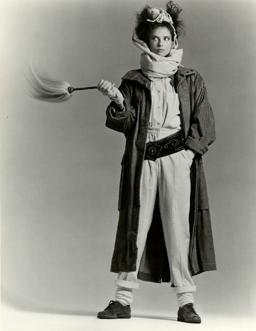 A model wearing a look from WilliWear’s fall 1983 Street Couture collection