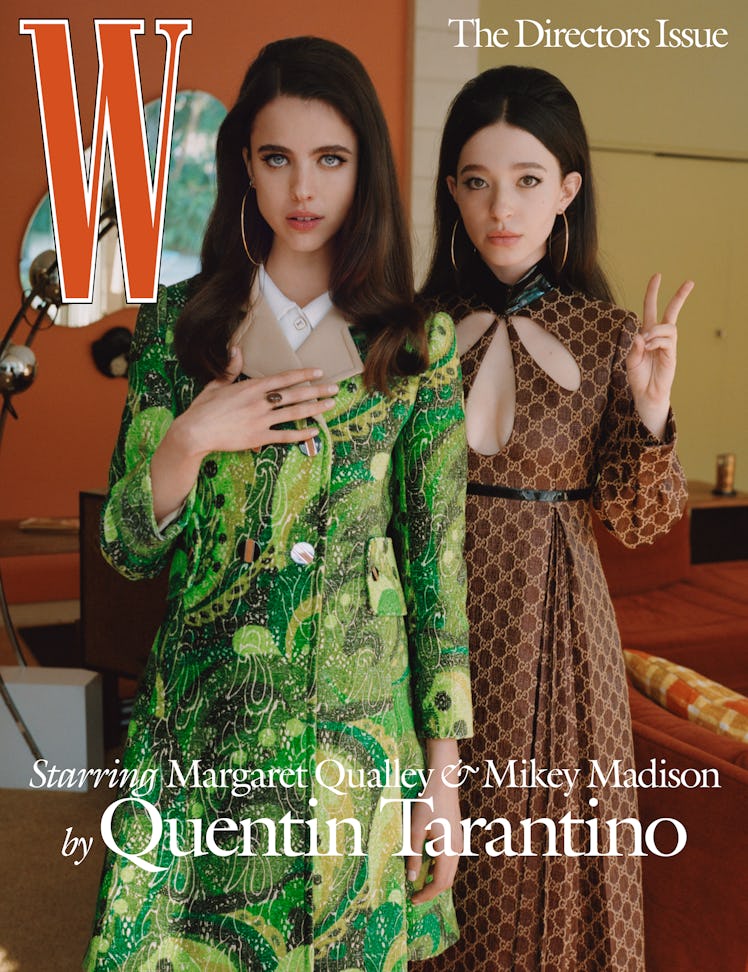 Margaret Qualley and Mikey Madison on the cover of W Magazine
