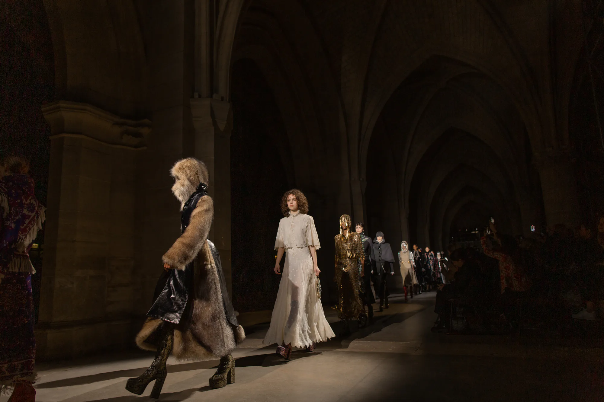Paco Rabanne Fall 2020: Backstage and on the Runway