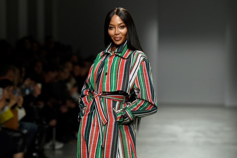 Naomi Campbell walking