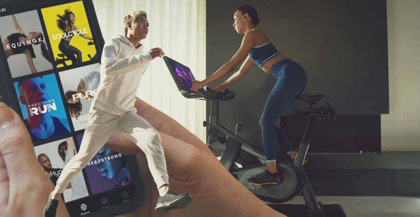 equinox soul cycle wfh exercise cycling running