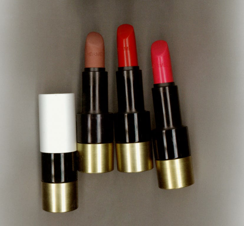Four Hermès lipsticks