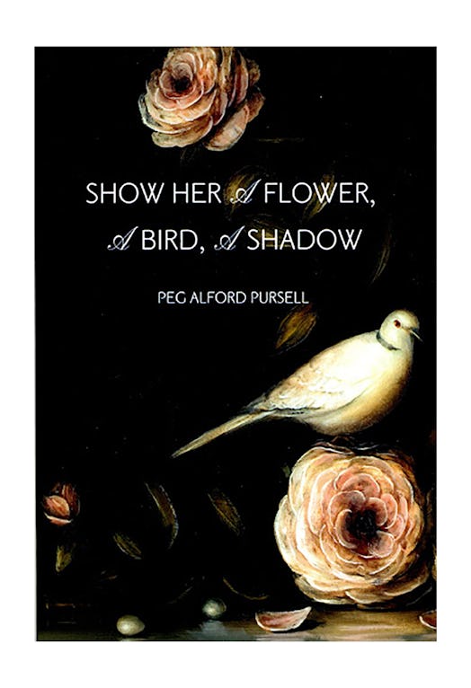 Cover of the "Show Her A Flower, A Bird, A Shadow" book by Peg Alford Pursell