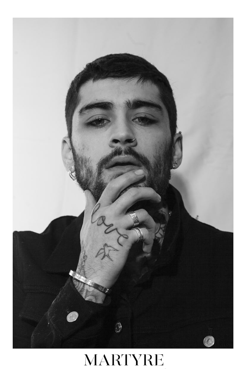 Zayn Malik in Anwar Hadid's Martyre campaign
