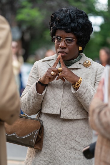 MRS. AMERICA — Pictured:  Uzo Aduba as Shirley Chisholm. CR: Sabrina Lantos/FX