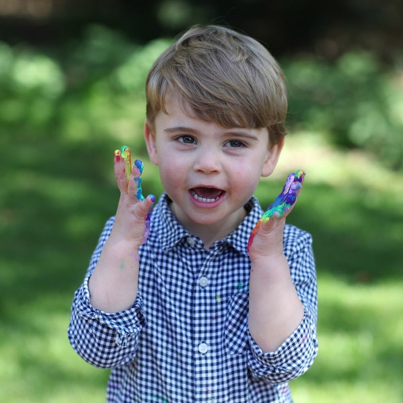 prince louis hand paint