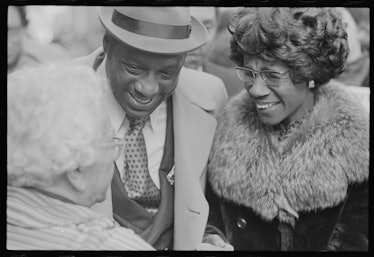 Shirley Chisholm With Supporters