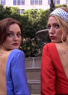 Blair and Serena in Gossip Girl