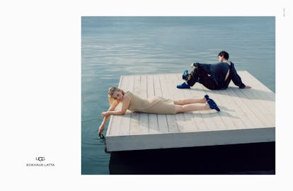 Eckhaus Latta x Ugg campaign