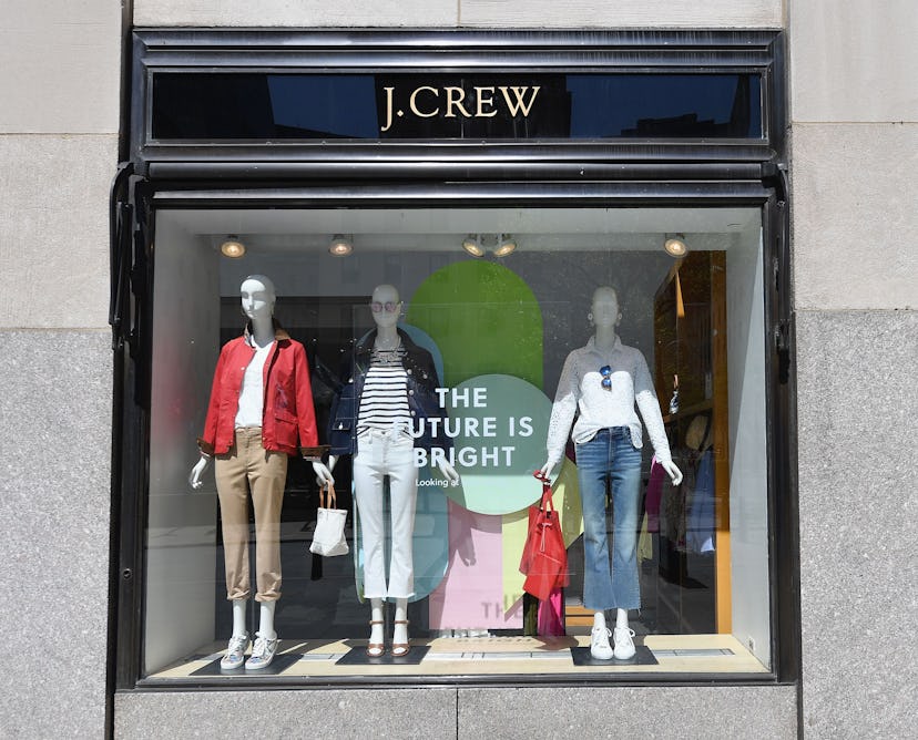 J. Crew window display