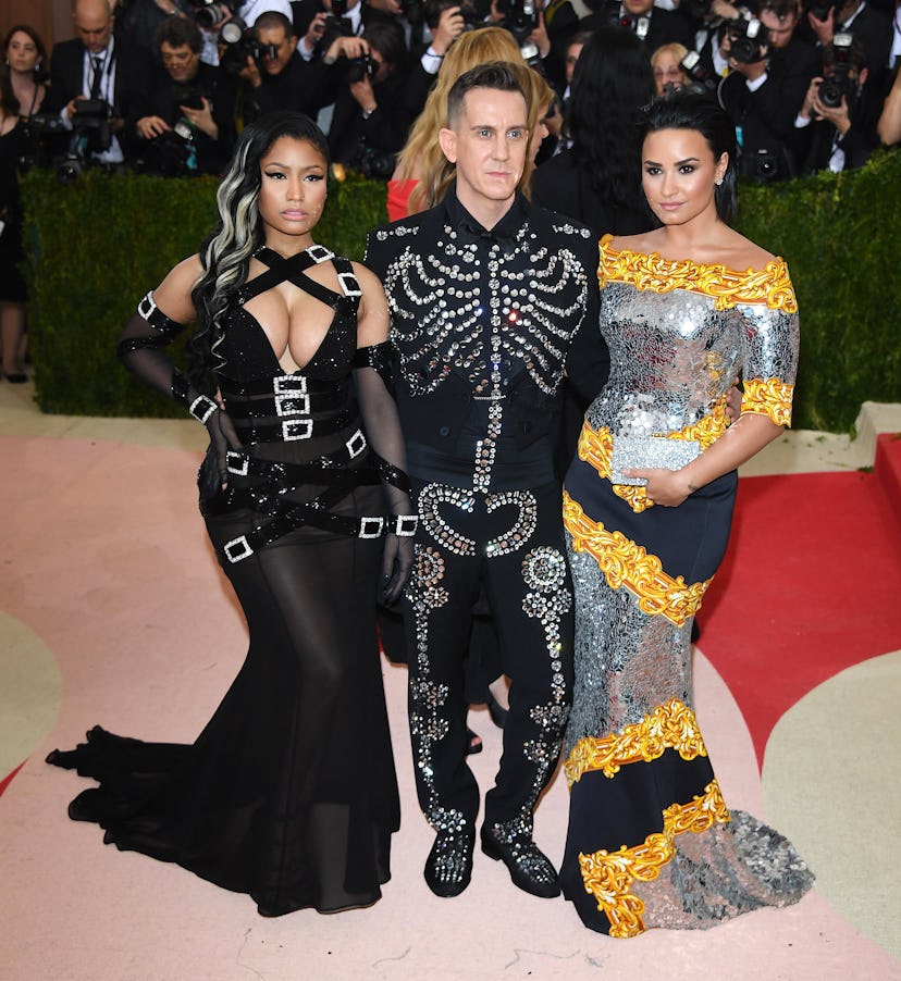Nicki Minaj, Jeremy Scott, and Demi Lovato