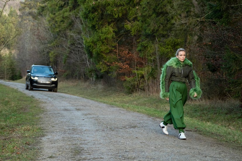 Jodie Comer as Villanelle in Killing Eve