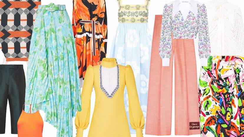 Collage of Spring Clothing