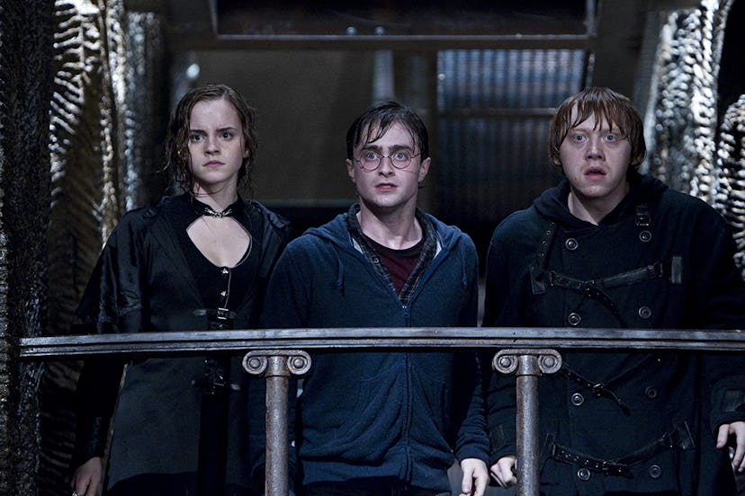 Hermione, Harry, and Ron