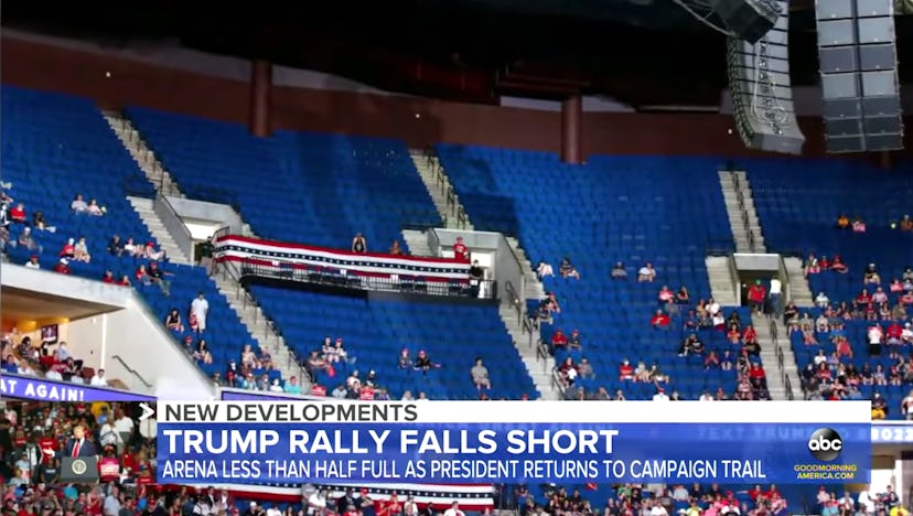 The scene at Trump's Tulsa rally