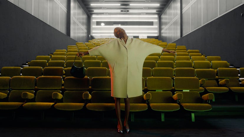 A Prada model
