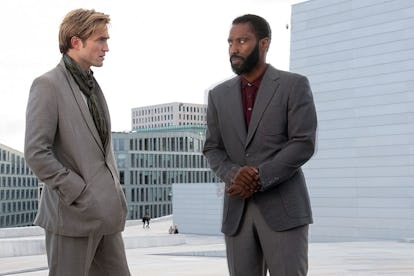 Robert Pattinson and John David Washington in Tenet