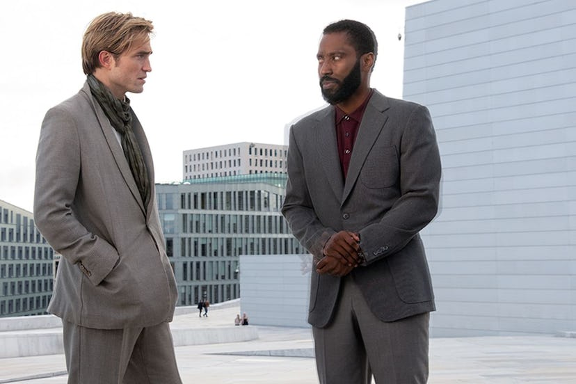 Robert Pattinson and John David Washington in Tenet