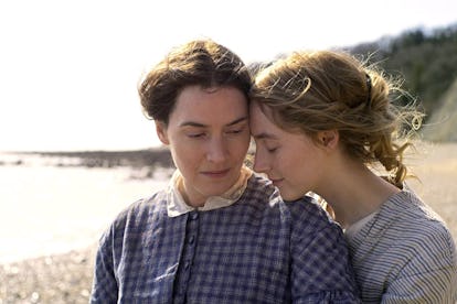 Kate Winslet and Saoirse Ronan in Ammonite