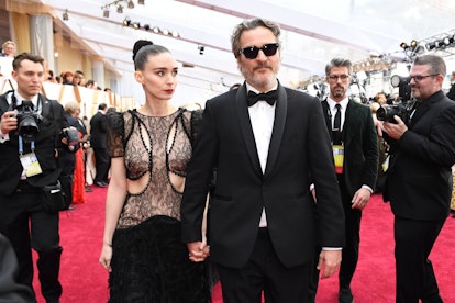 Joaquin Phoenix and Rooney Mara red carpet