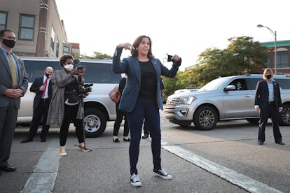 Kamala Harris black Converse Chucks