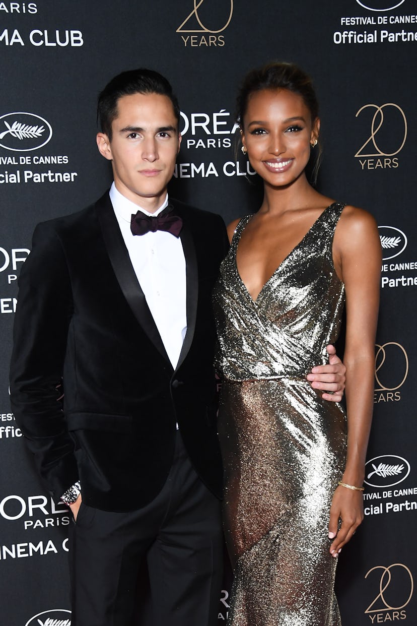 Jasmine Tookes and boyfriend.