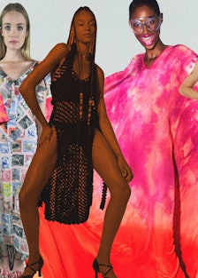 Collage of New York Fashion Week