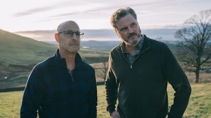 Stanley Tucci and Colin Firth