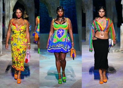 Versace Cast “Plus-Size” Runway For the Time Ever