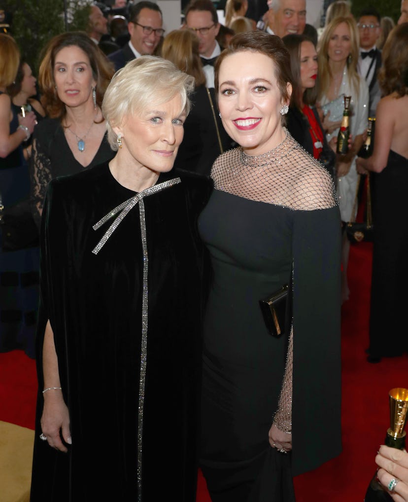Glenn Close and Olivia Colman