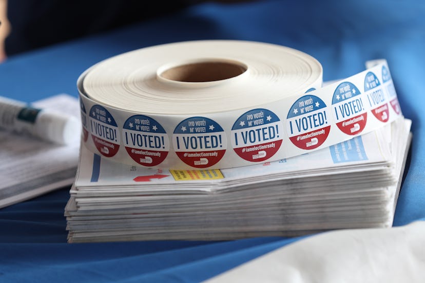 Roll of "I Voted" Stickers.