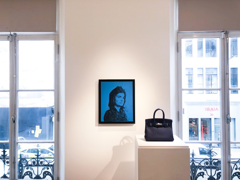 The Art of Hermès' Exhibition in London Puts Birkin Bags Next to