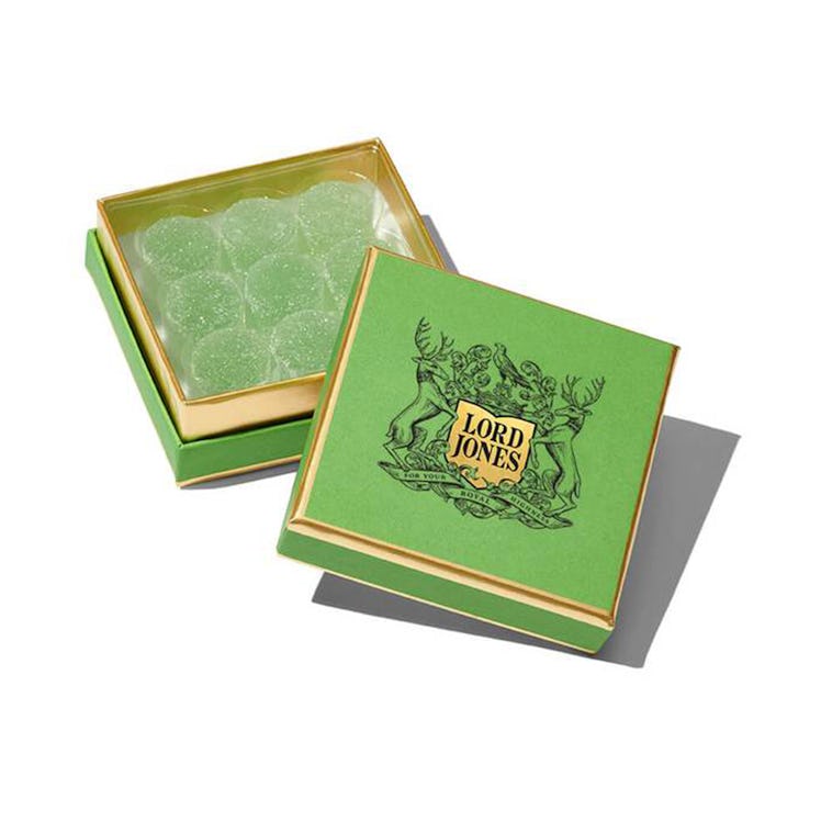 Green package of Lord Jones CBD gummies