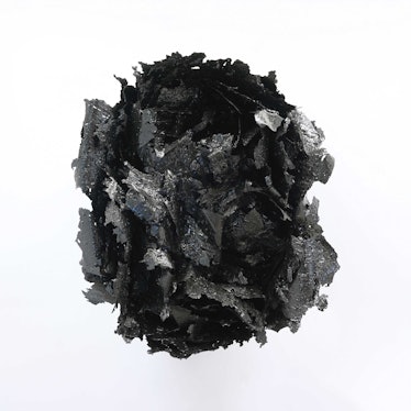 Black ball sculpture