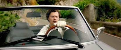 Harry Styles driving