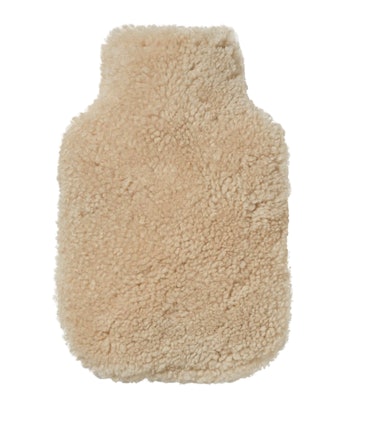 A beige Toast Hot Water Bottle Cover