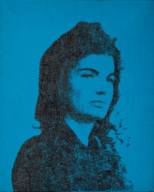 WARHOL, Jackie, photo silkscreen_1964