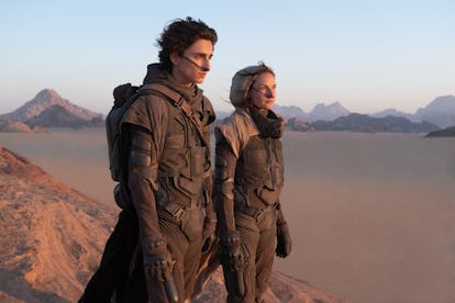 timothee and rebecca ferguson in dune