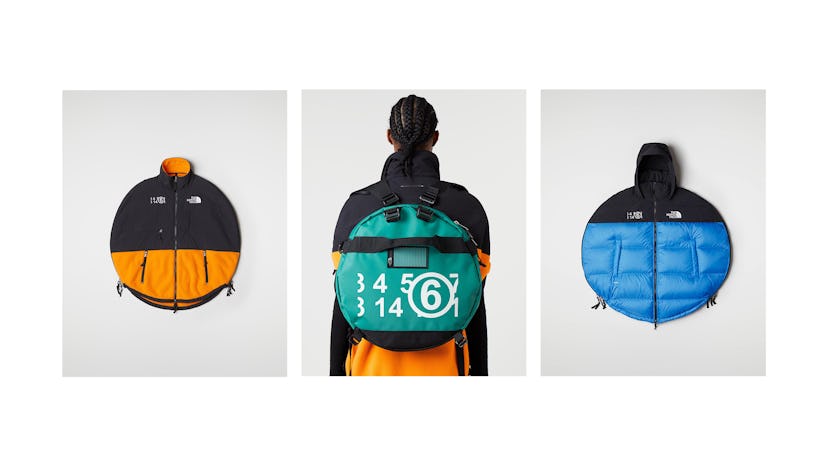 Three North Face x Margiela pieces