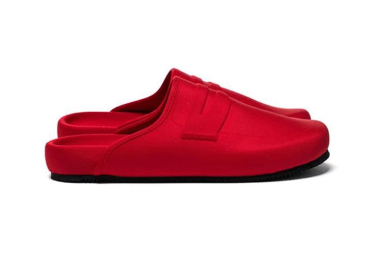 Rone Loafer Mule in red