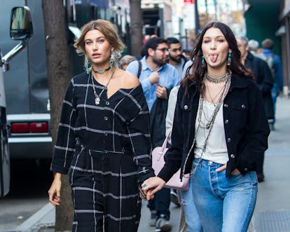 Hailey Bieber and Bella Hadid