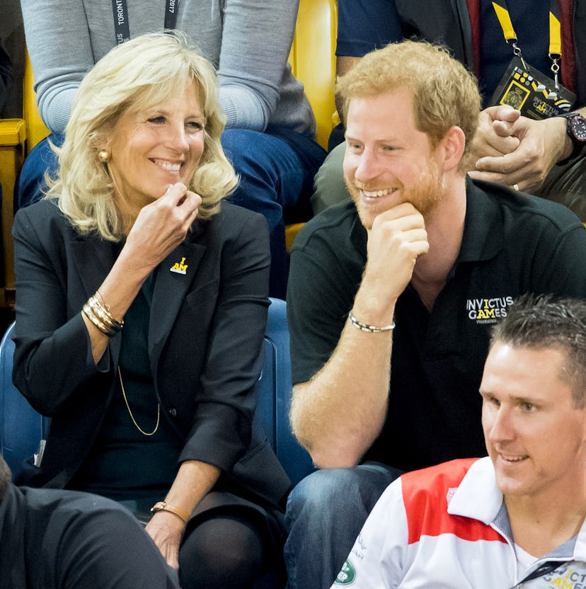 Jill Biden and Prince Harry