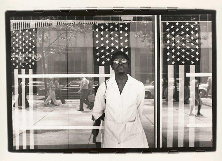 Ming Smith, America seen through Stars and Stripes photo